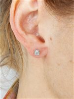 Orecchini Damiani Donna Luce in Oro bianco Diamante 20055879 - 20055879